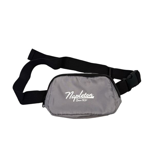 Unbranded Other - Napleton Since 1931 Gray Belt Bag Fanny Pack Crossbody Sling Travel Sport EUC
